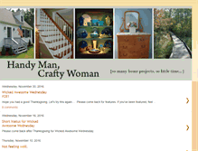 Tablet Screenshot of handymancraftywoman.com